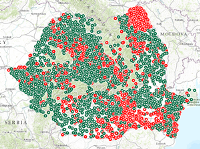 Harta Situri si Monumente din Romania